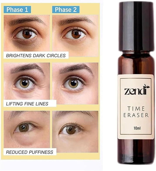 Zendi Time Eraser, Time Eraser Rollerball Castor Oil and Frankincense Roller