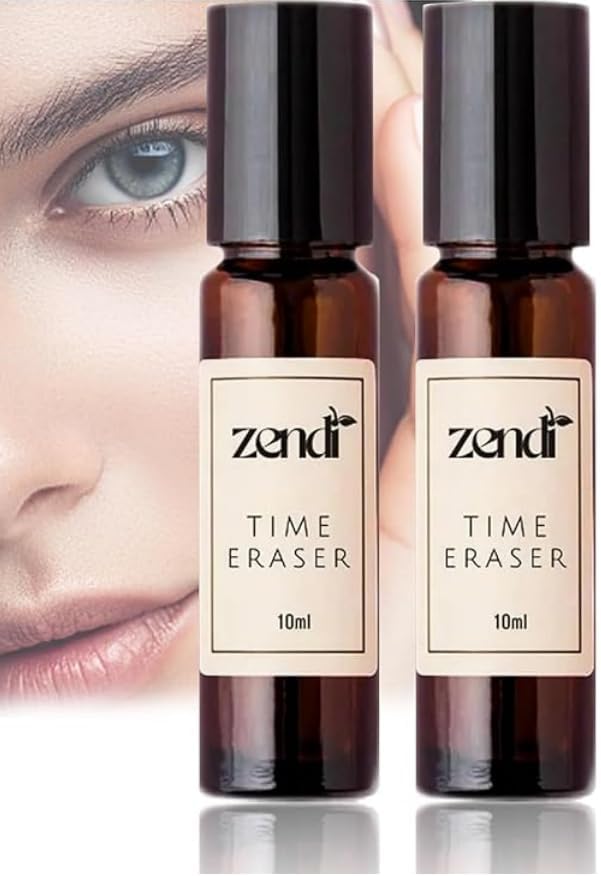 Zendi Time Eraser, Time Eraser Rollerball Castor Oil and Frankincense Roller